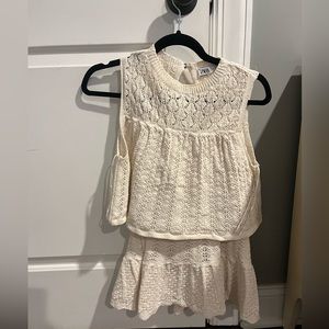 zara crochet set